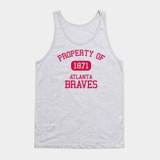 Property of Atlanta Braves 1871 Tank Top